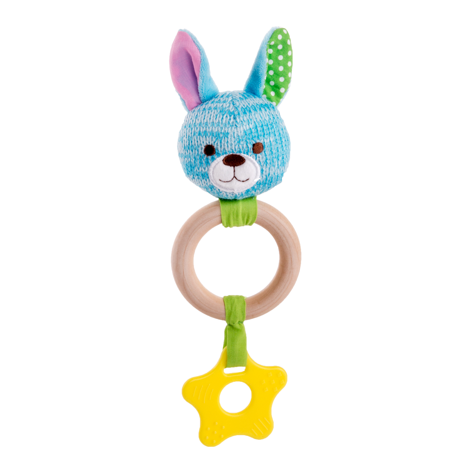 

Happy Snail Игрушка-погремушка Зайчик Эко, 17HSE06RB