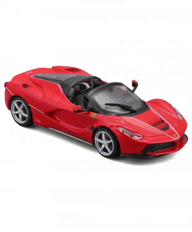 Гоночная машинка Bburago die-cast Ferrari LaFerrari Aperta 1:43 машинка гоночная bburago ferrari sf90 stradale die cast 1 43 цвет красный