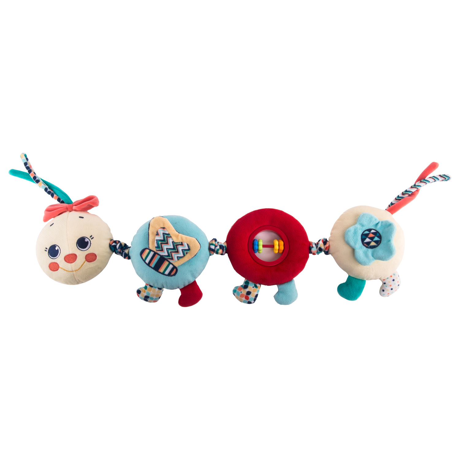

Игрушка-подвес Happy SnailВесёлая гусеница Камилла, 19HS003PG