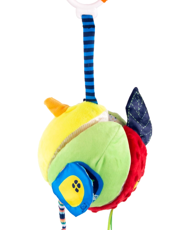 фото Развивающая игрушка-подвес "волшебное яблоко" happy snail