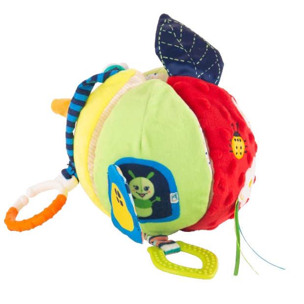 фото Развивающая игрушка-подвес "волшебное яблоко" happy snail