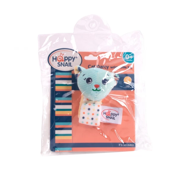 Погремушка на ручку Happy Snail Котик Дарси