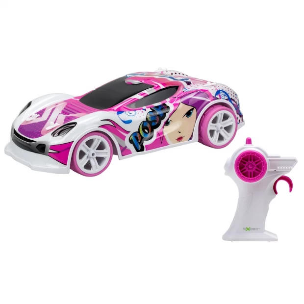 Машинка для девочки на пульте управления Лайтнинг Амазон игрушечная машинка на радиоуправлении лайтнинг амазон с подсветкой