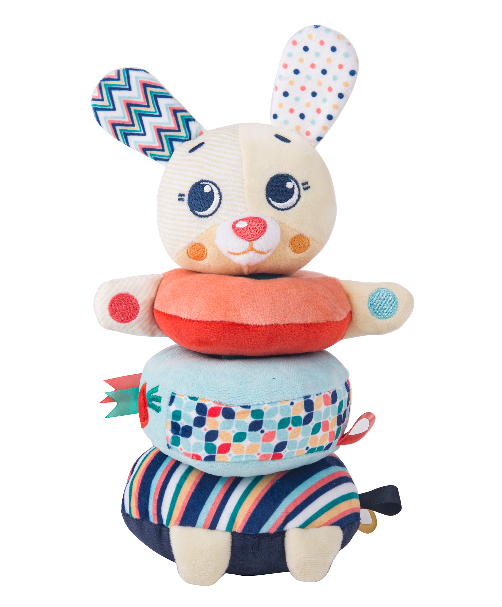 

Развивающая пирамидка Happy Snail Зайка Лаки, 20HS03PRR