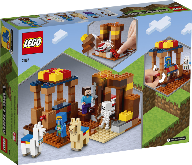 LEGO Minecraft Конструктор "Торговый пост" 21167 - фото 3