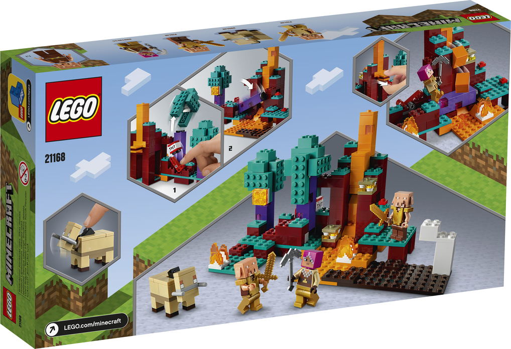 LEGO Minecraft Конструктор "Искажённый лес" 21168 - фото 2