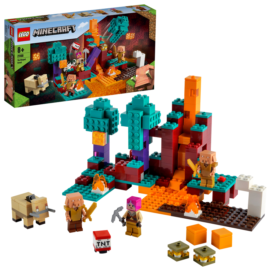 LEGO Minecraft Конструктор "Искажённый лес" 21168 - фото 3