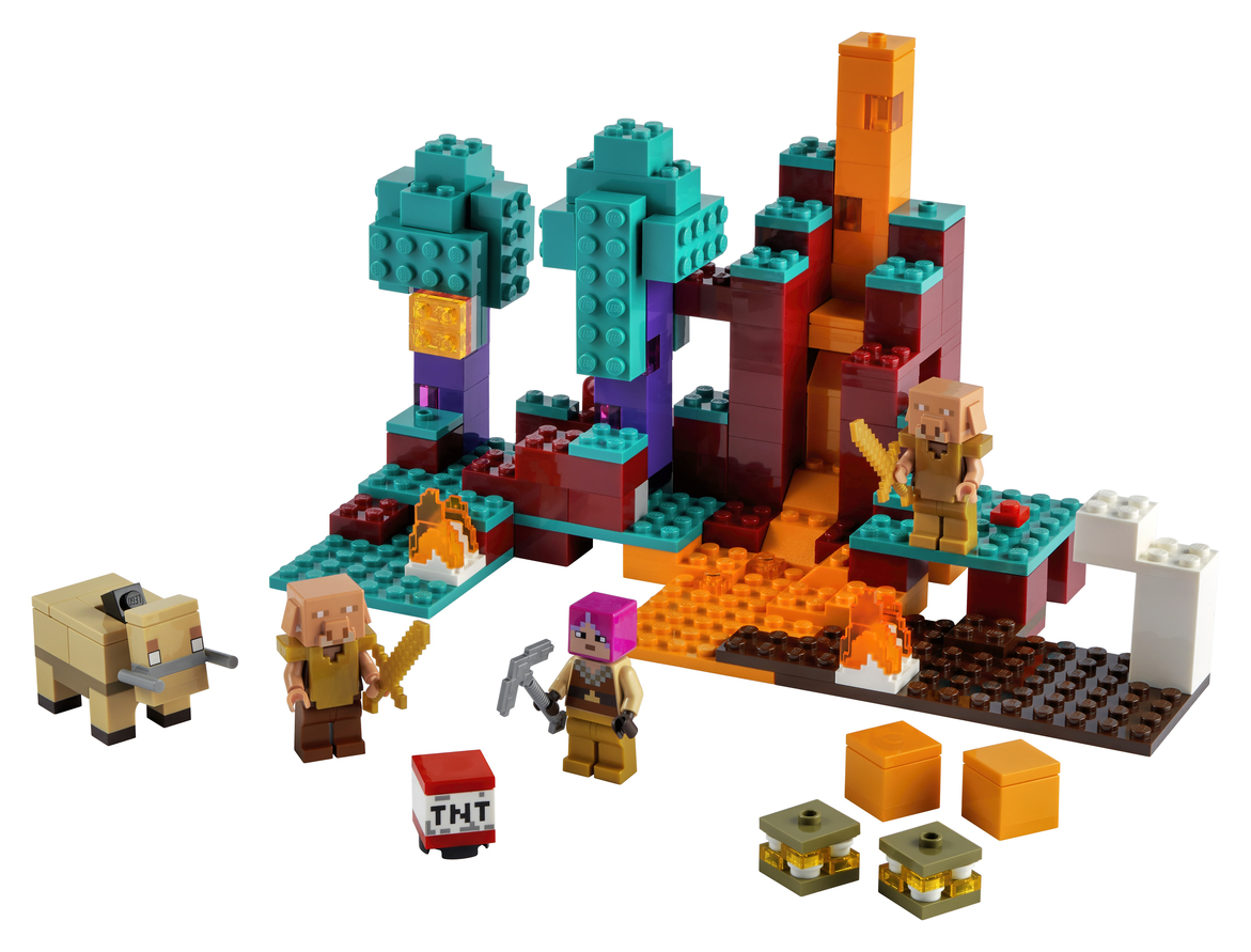 LEGO Minecraft Конструктор "Искажённый лес" 21168 - фото 4