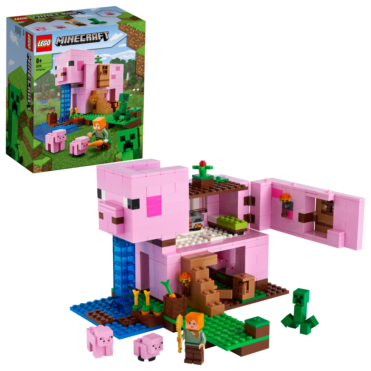

LEGO Minecraft Конструктор "Дом-свинья", 21170