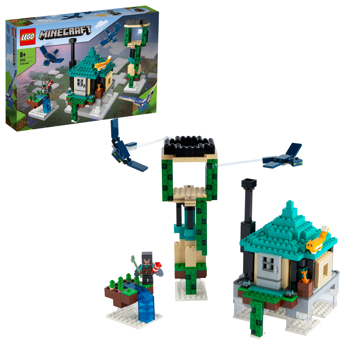 LEGO Minecraft Конструктор "Небесная башня" 21173 - фото 1