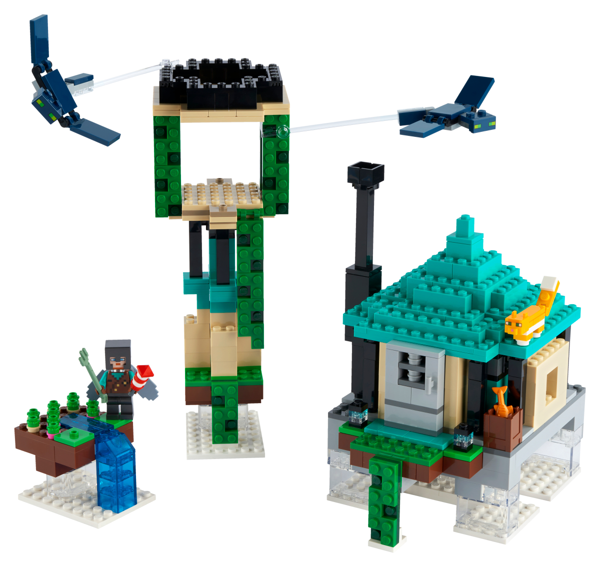 LEGO Minecraft Конструктор "Небесная башня" 21173 - фото 2