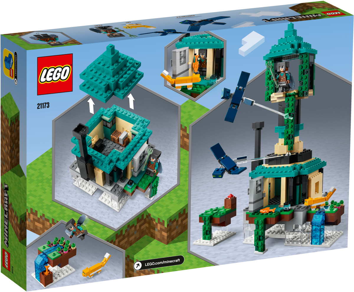 LEGO Minecraft Конструктор "Небесная башня" 21173 - фото 4
