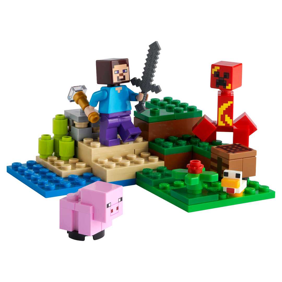 LEGO Minecraft Конструктор Засада Крипера 21177 - фото 2