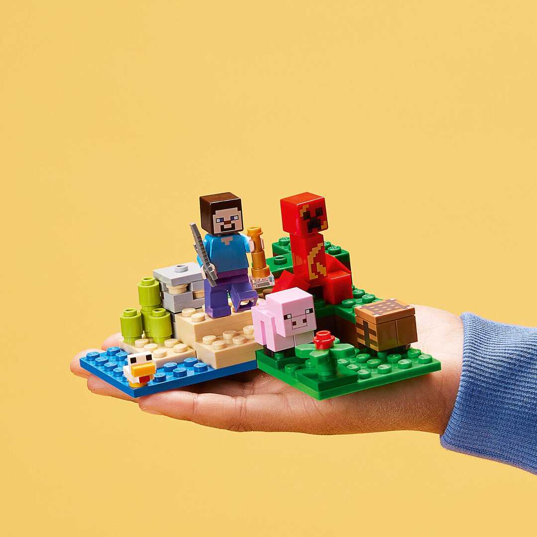 LEGO Minecraft Конструктор Засада Крипера 21177 - фото 3