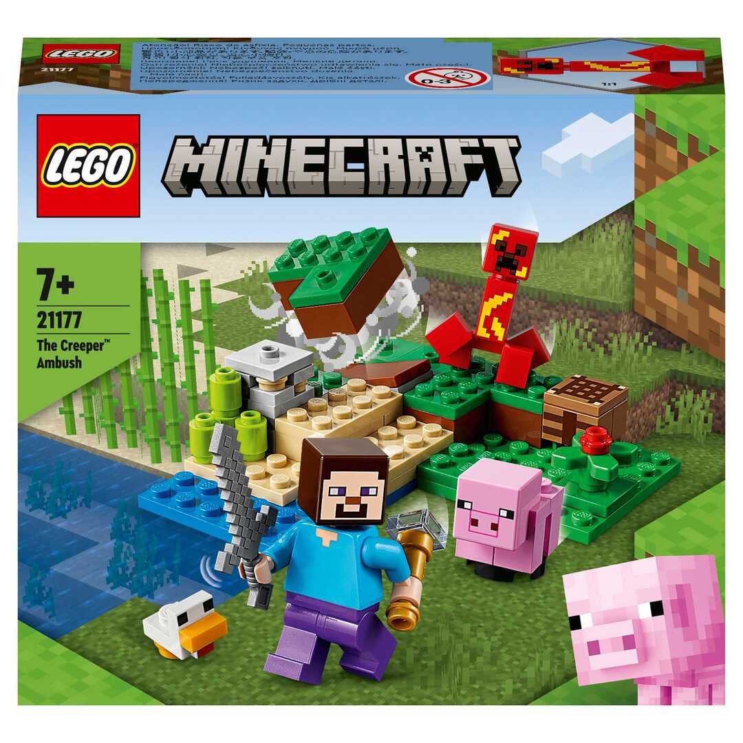 LEGO Minecraft Конструктор Засада Крипера 21177 - фото 4