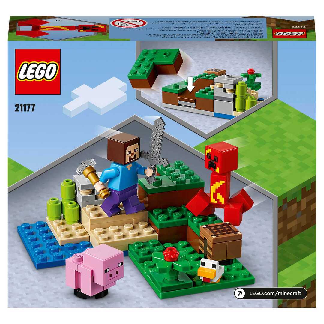 LEGO Minecraft Конструктор Засада Крипера 21177 - фото 5
