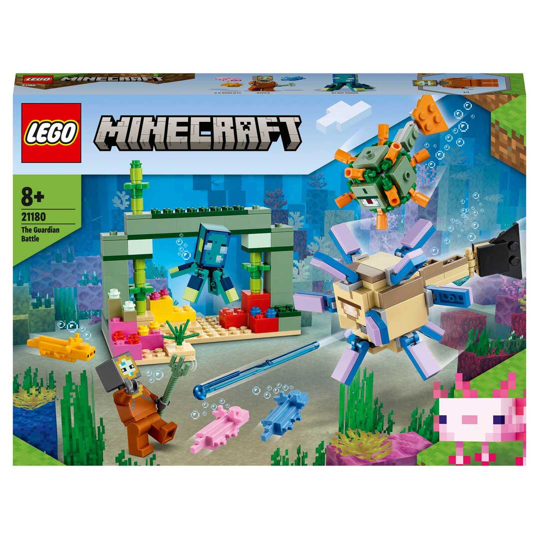 LEGO Minecraft Конструктор Битва со стражем 21180 - фото 5