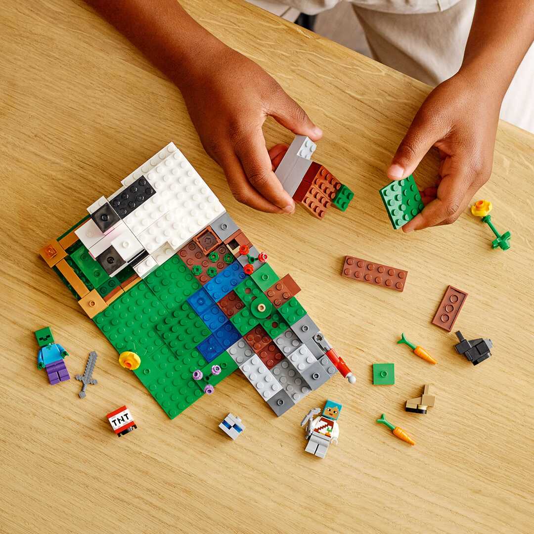 LEGO Minecraft Конструктор Кроличье ранчо 21181 - фото 3