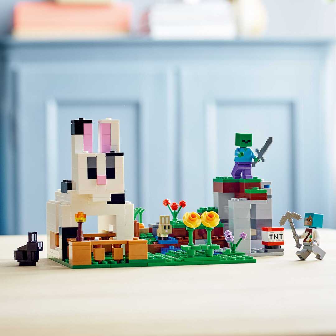LEGO Minecraft Конструктор Кроличье ранчо 21181 - фото 4