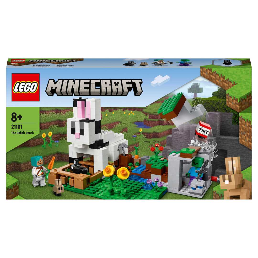 LEGO Minecraft Конструктор Кроличье ранчо 21181 - фото 5