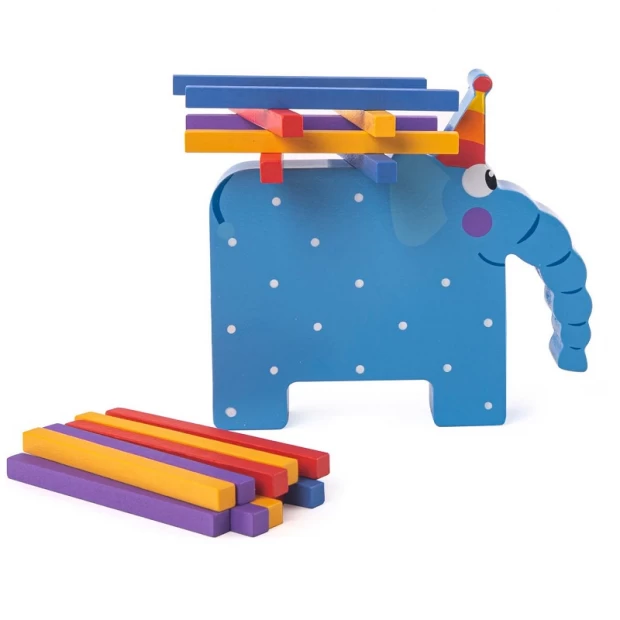 Балансир для детей деревянный Слон Ду-Ду деревянные игрушки деревяшки пирамидка слон ду ду