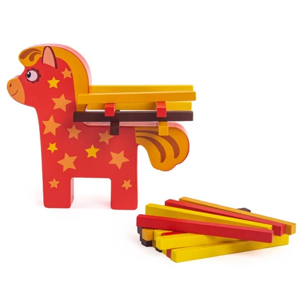 Балансир для детей деревянный Лошадка Иго-го 280547 игрушка мягкая деревяшки лошадка иго го