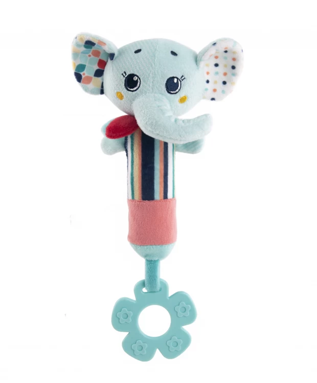 Игрушка-пищалка Happy Snail Слоник Джамбо игрушка раскраска слоник джамбо