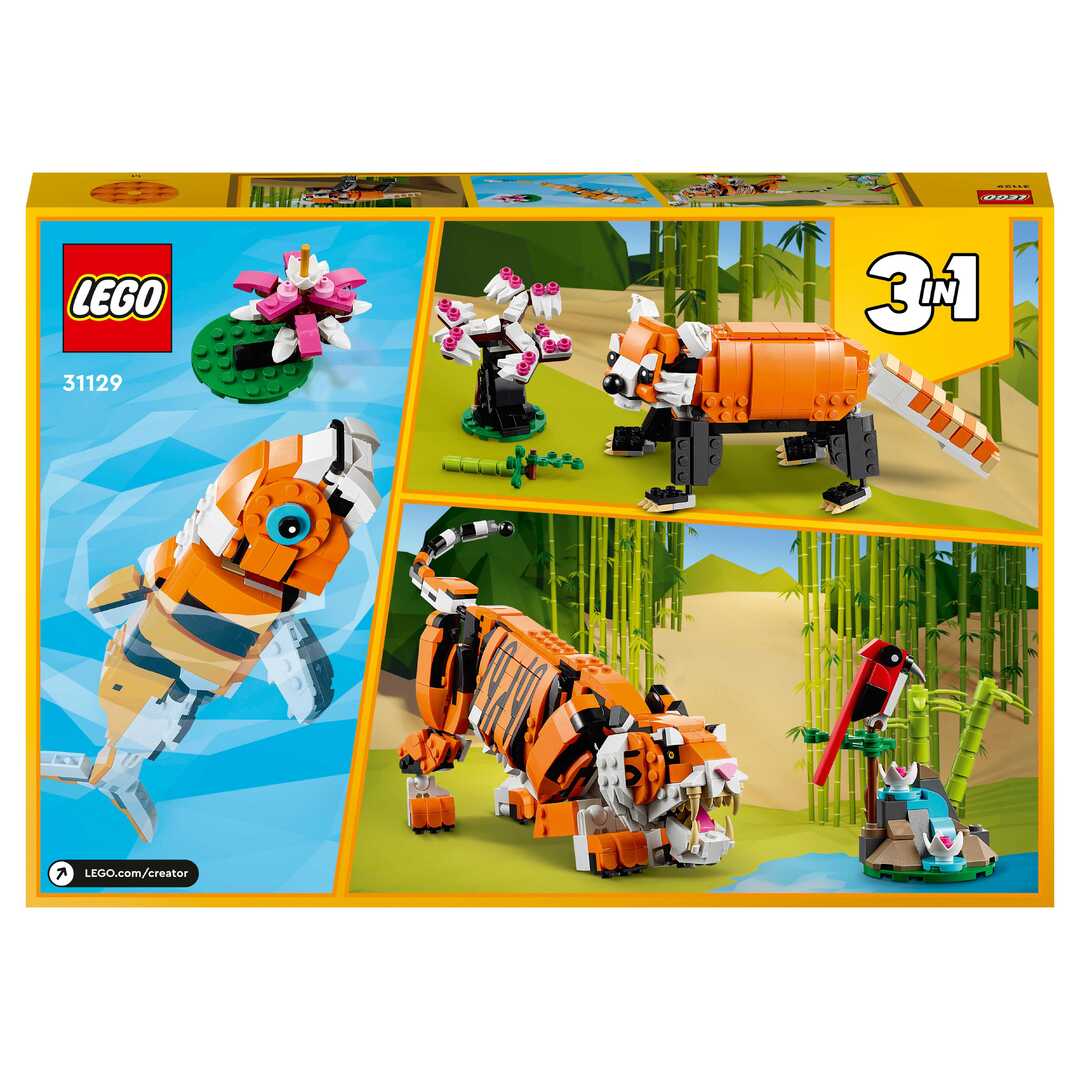 LEGO Creator Конструктор "Величественный тигр" 31129 - фото 3
