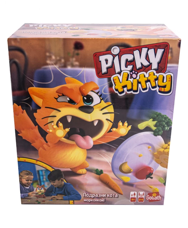 Настольная игра для детей ГОЛОДНЫЙ КОШАК (Picky Kitty) цена и фото