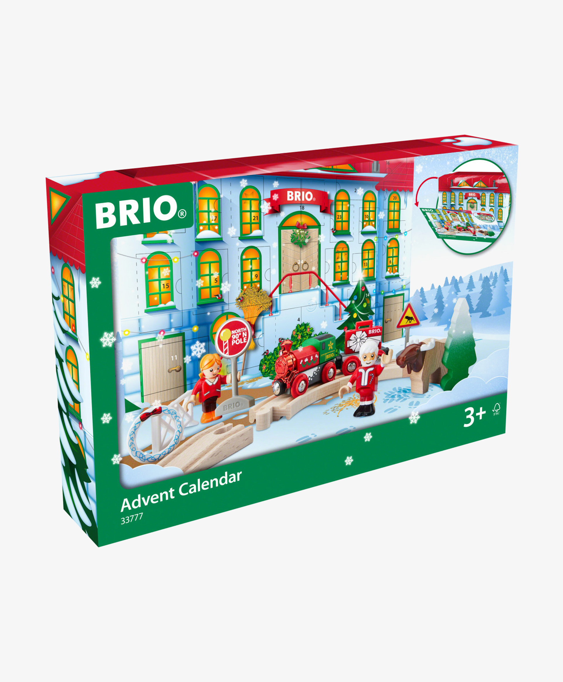 

Игровой набор BRIO Рождественский календарь, 33777