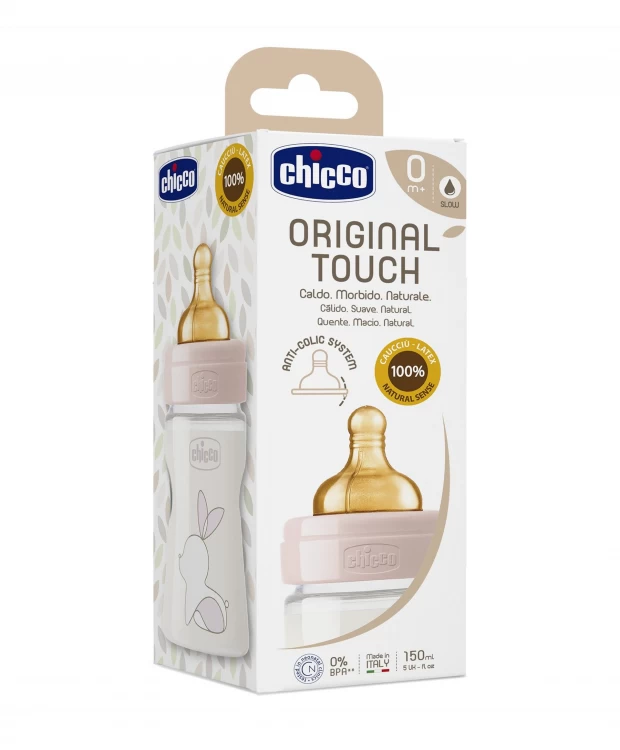 Chicco Original Touch Girl Бутылочка для кормления, 150 мл