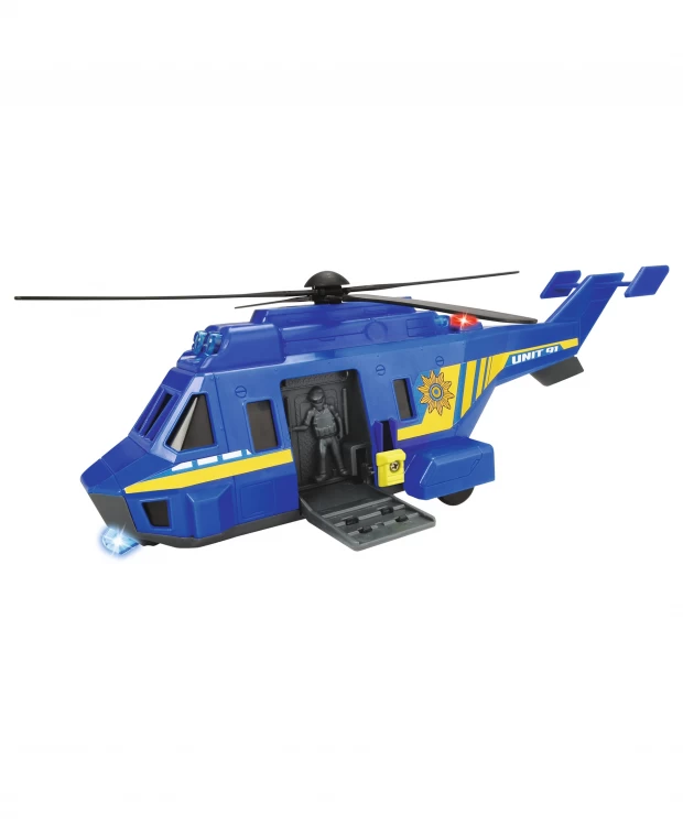 Полицейский вертолет DICKIE со светом и звуком вертолет dickie 1 24 полицейский 26 см
