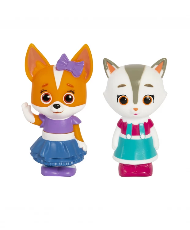 Игровой набор для ванной Кошечки-Собачки Мия и Алиса набор пластиковых фигурок кошечки собачки дэн и алиса