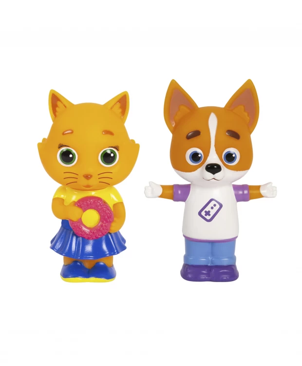 Игровой набор для ванной Кошечки-Собачки Буся и Дэн кошечки собачки набор пластиковых фигурок 8 см дэн и алиса
