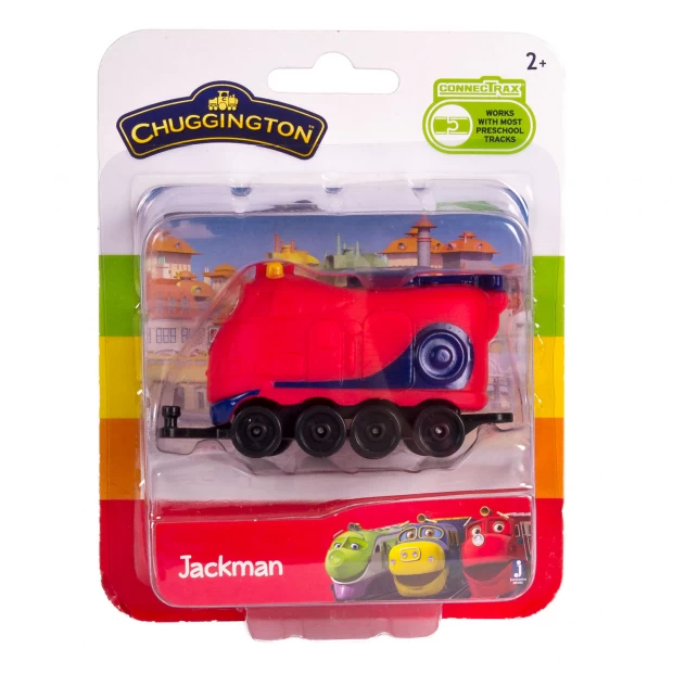 фото Chuggington паровозик в блистере джекман