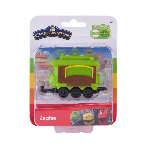 фото Chuggington паровозик в блистере зефи