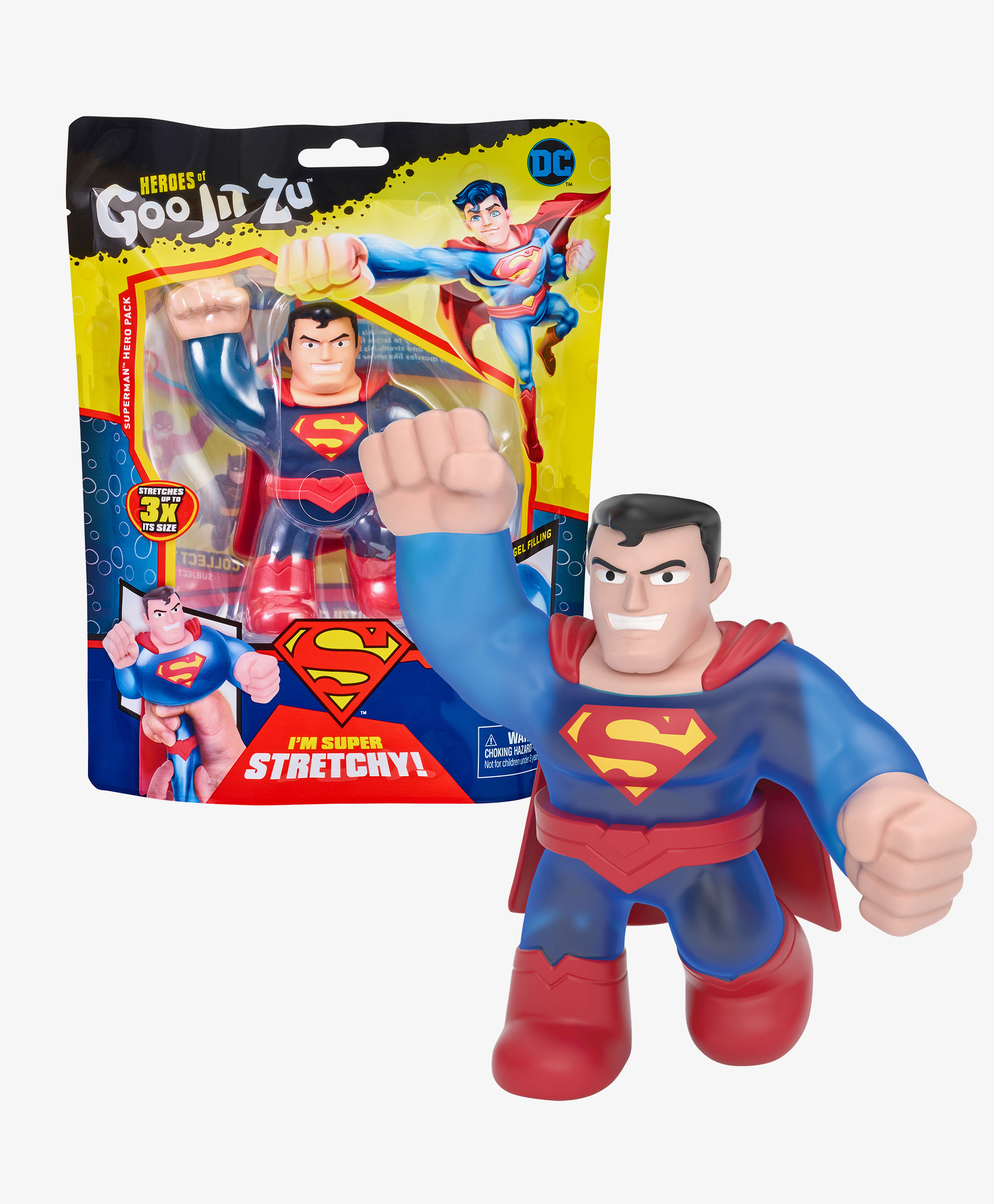 Игрушка тянущаяся Гуджитсу Супермен DC 38683-1 - фото 5