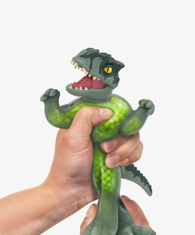 фото Игрушка тянущаяся гуджитсу гиганотозавр мир юрского периода goojitzu