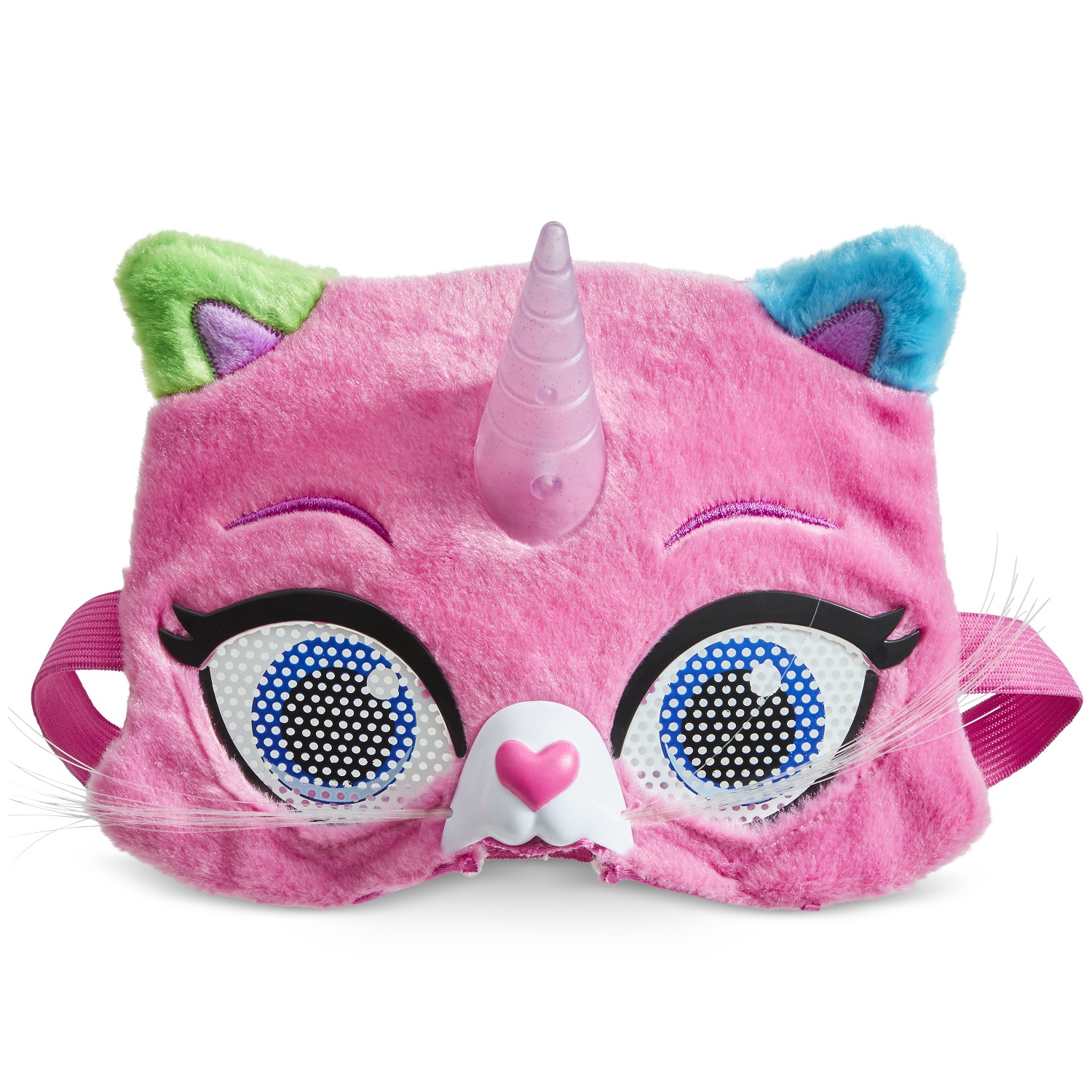 фото Радужно бабочково единорожная кошка игрушка радужные кошачьи глаза
