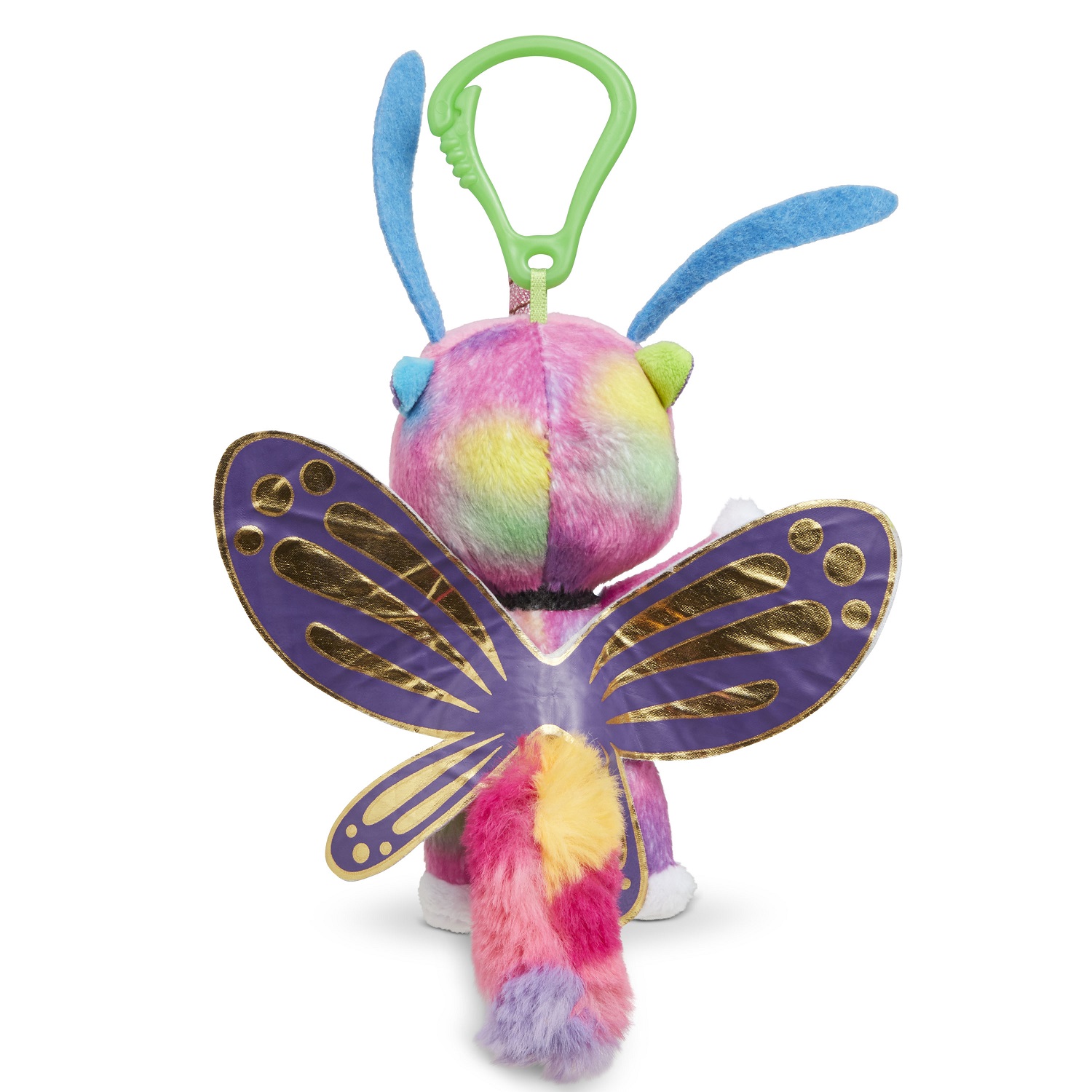 фото Плюшевая мини-подвеска фелисити-бабочка радужно бабочково единорожная кошка