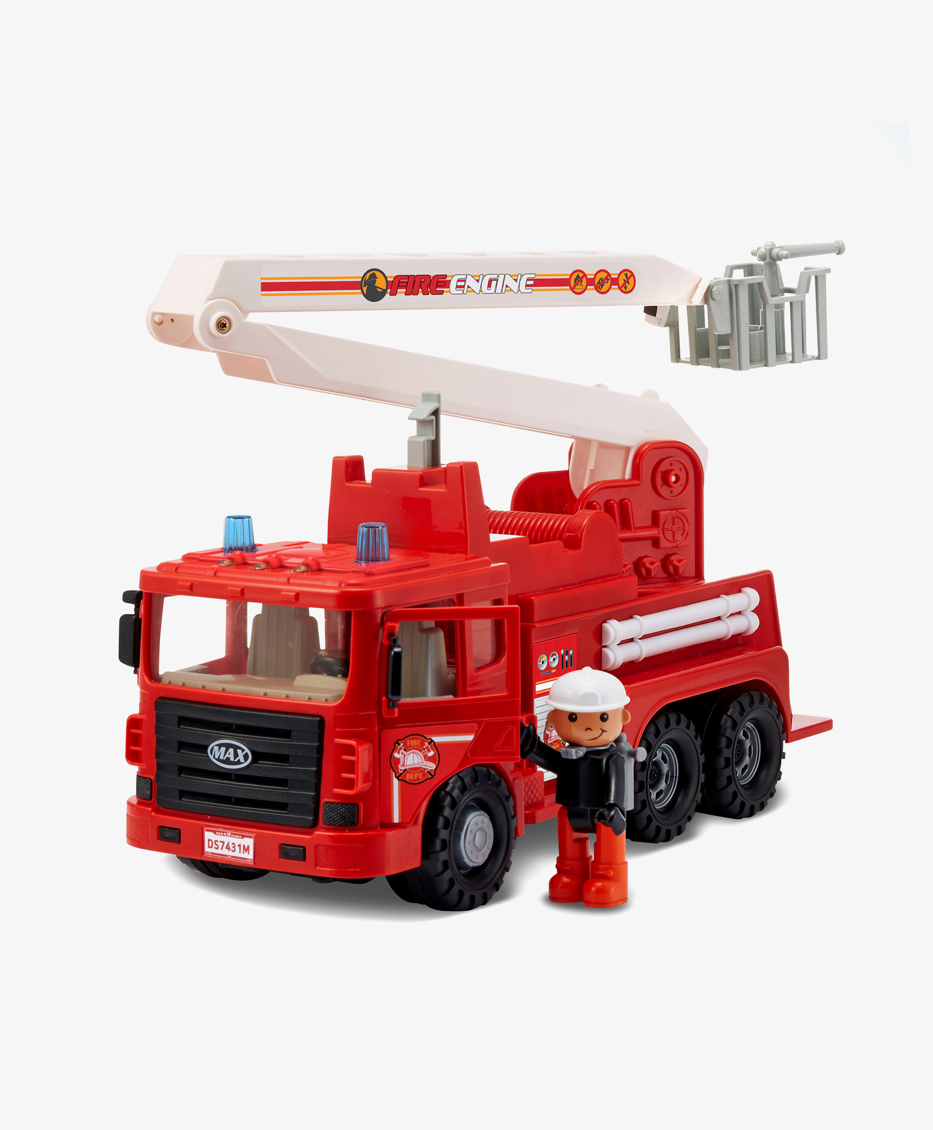 фото Игровой набор daesung пожарная машина с фигуркой