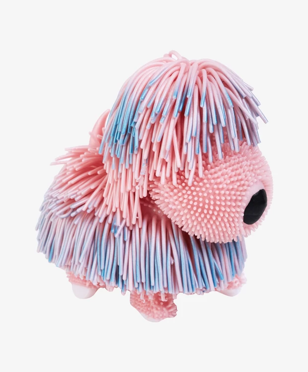Игрушка интерактивная Jiggly Pets Щенок Пап розовый - фото 4