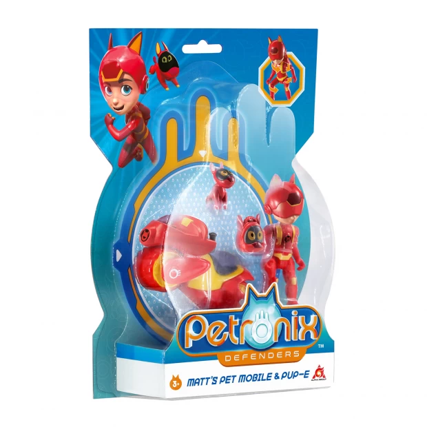 фото Игровой набор petronix пэтмобиль и фигурка героя мэтта петроникс