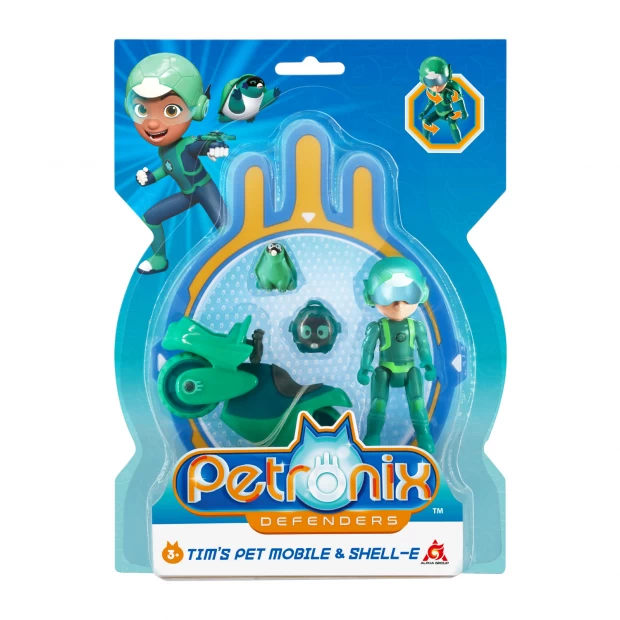 фото Игровой набор petronix пэтмобиль и фигурка героя тима петроникс