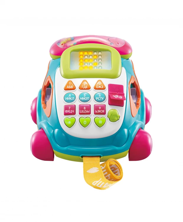 Развивающая игрушка Ауби сортер-каталка Телефон