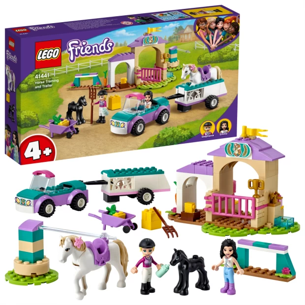 

LEGO FRIENDS Конструктор "Тренировка лошади и прицеп для перевозки"