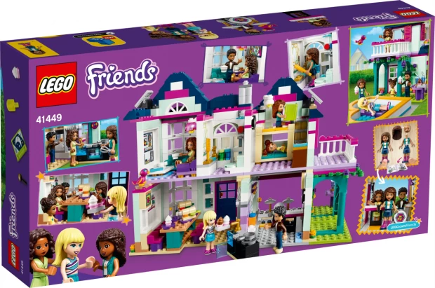 Конструктор LEGO Friends Большой дом на главной улице 1682 детали