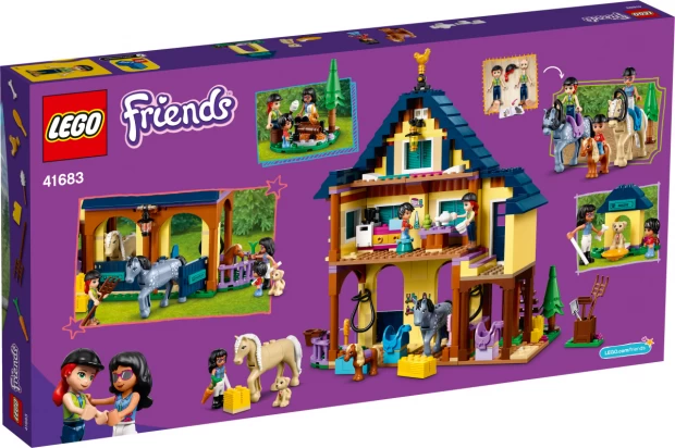 фото Lego friends конструктор "лесной клуб верховой езды"