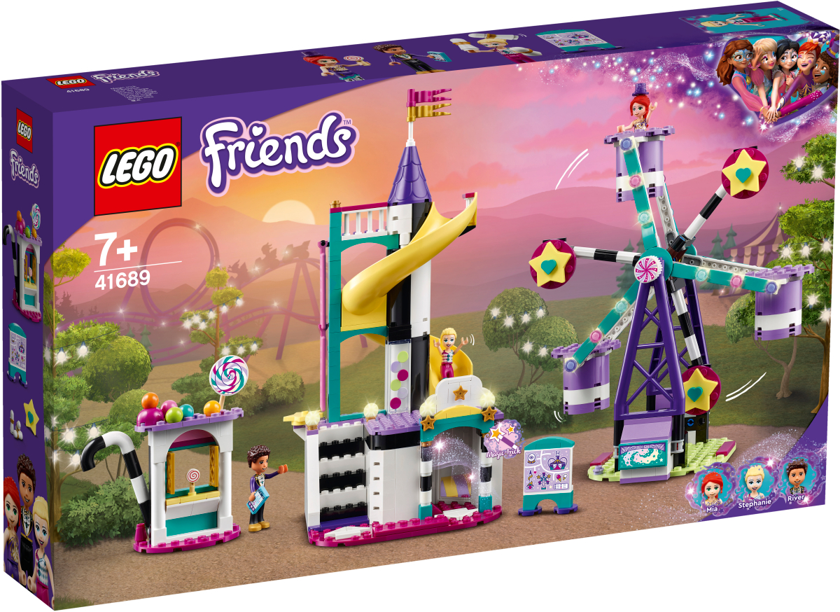 фото Lego friends конструктор &quot;волшебное колесо обозрения и горка&quot;