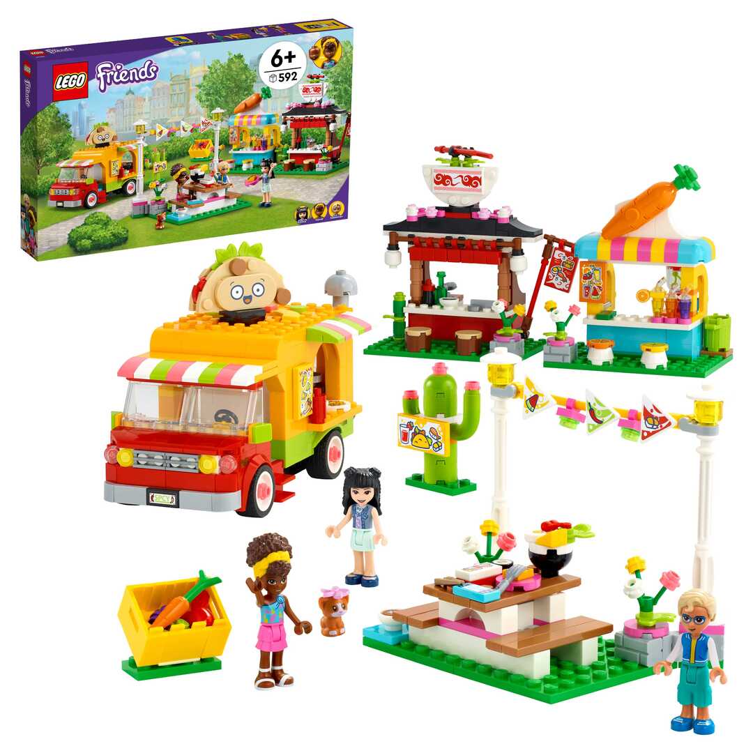 LEGO Friends Конструктор "Рынок уличной еды" 41701